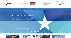 Desktop Screenshot of aba-reklama.cz